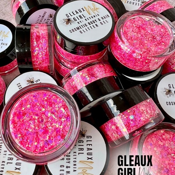 Custom Glitter Hair Gel Etsy