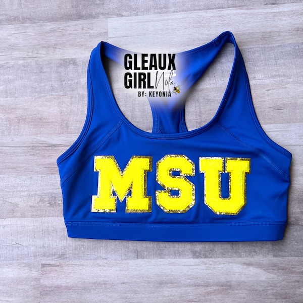 Custom Sports Bra Etsy