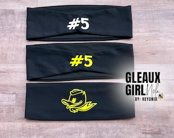 Deportes personalizados SweatBand HeadBand, HeadBand personalizado, Team HeadBands, SweatBands para niñas, Sports Headband, Team Gift, Birthday Gift