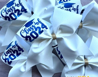 Lazo de porristas personalizado con rayas o chevrones, lazo de competición, lazo con purpurina