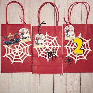 Spider Man Party/Favor Bags