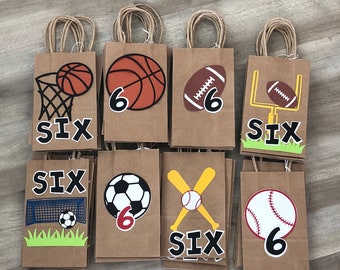 Sports Birthday Party Bags