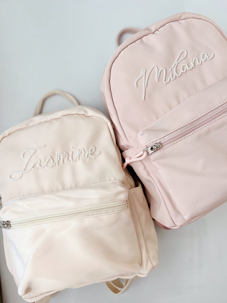 Personalized Pearl Backpack School Ballet Custom Name image 1