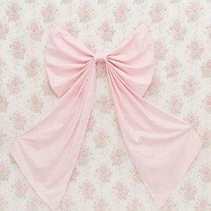 Pink Wall Bow {Life size} Room Decor-Baby Nursery Bow