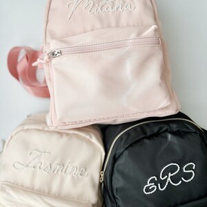 Personalized Pearl Backpack School Ballet Custom Name image 2