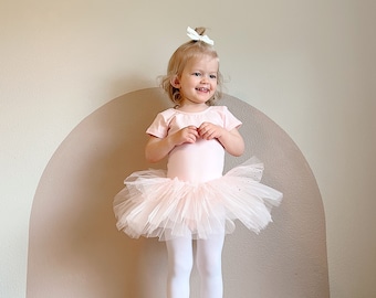 Personalized Pink Ballerina Tutu Leotard