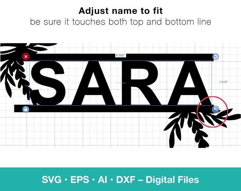 Download Dinosaur SVG Cake Topper Cricut cut file Personalize Name ...