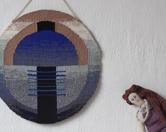 Wall weaving, Wall hanging, Wall hanging woven, Woven tapestry, Woven wall hanging, Wall Art