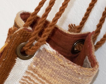 Woven Handbag, Handmade Bag, Boho Style Bag