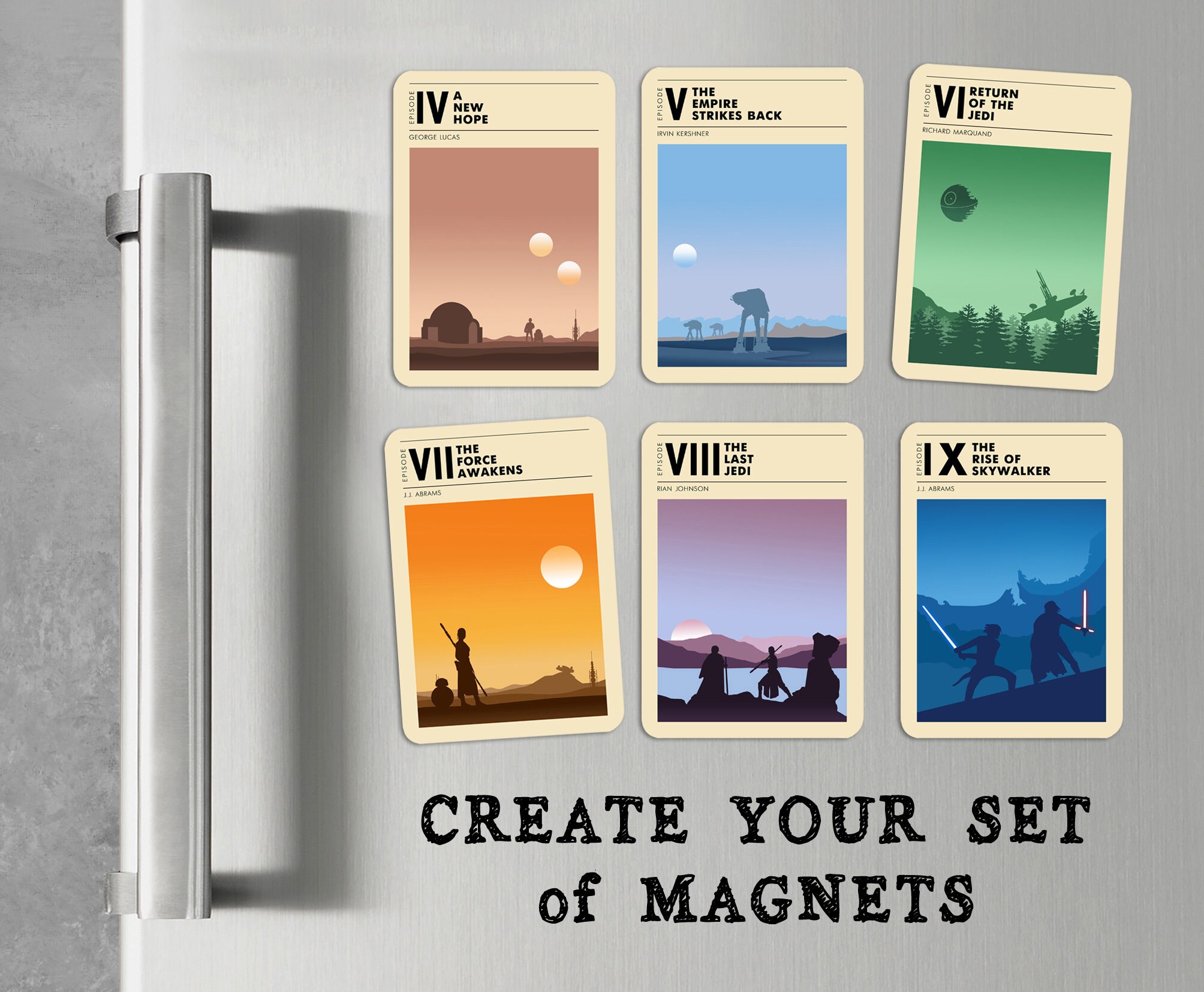 Fridge / set / Refrigerator / Etsy