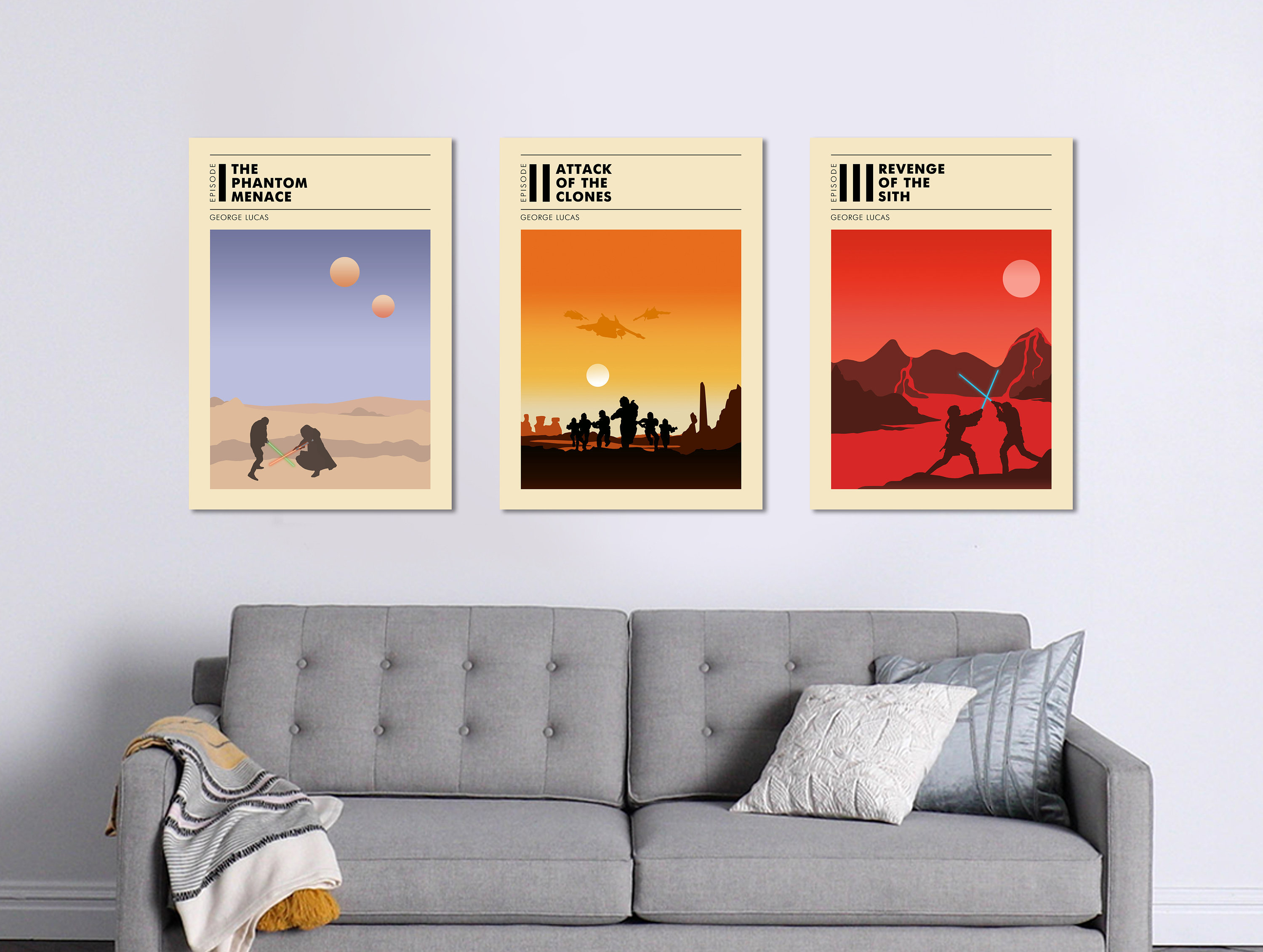 poster sets for living room