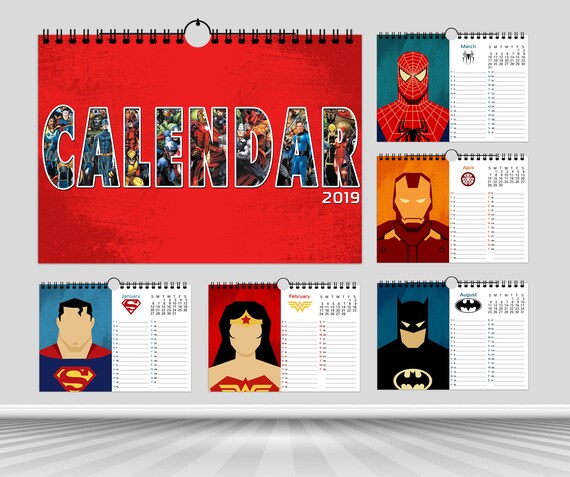 wall calendar calendar 2019