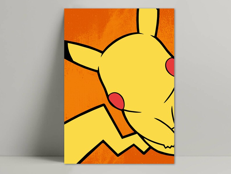 Pikachu poster minimalist / Pokemon poster minimalist / Pikachu printable / Pokemon poster wall decor / Pikachu pokeball poster /Pikachu artwork graphic relating to Pokemon Posters Printable called Pikachu poster minimalist / Pokemon poster minimalist / Pikachu printable / Pokemon poster wall decor / Pikachu pokeball poster /Pikachu artwork