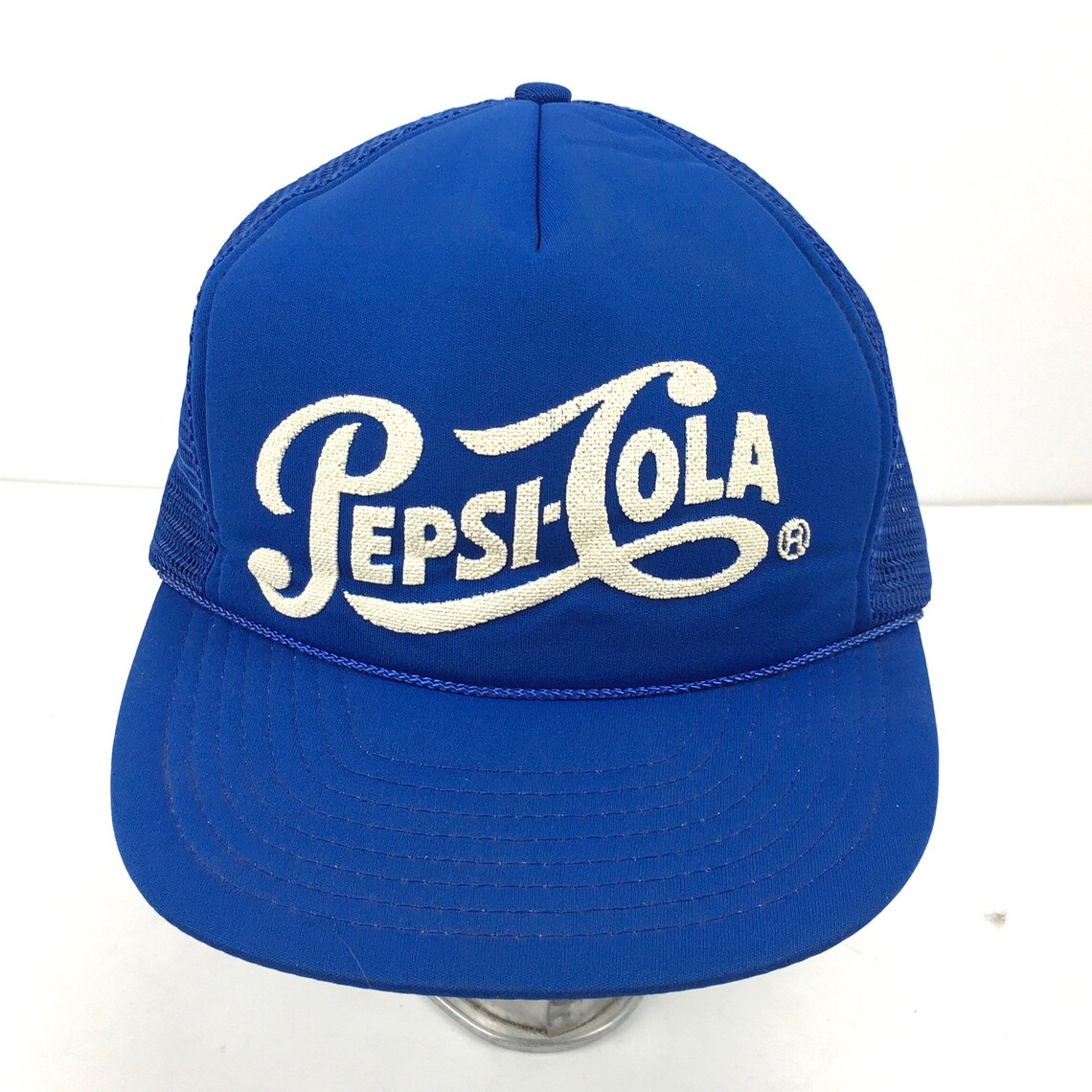 Vintage Pepsi Cola Mesh Trucker Snapback Blue Baseball Hat Cap | Etsy