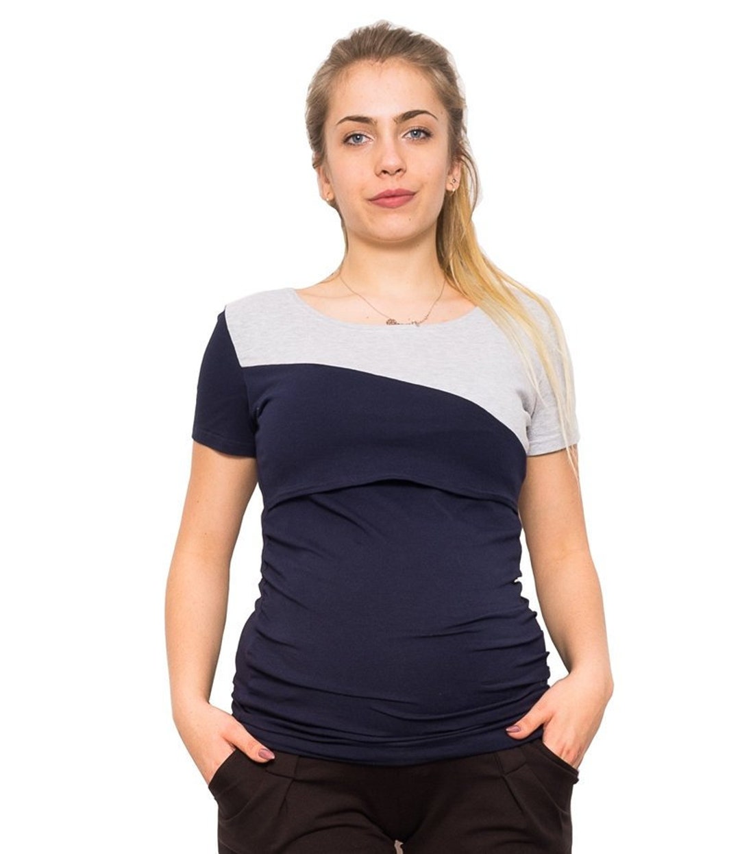 Maternity and Nursing T-shirt jane Blousetop - Etsy