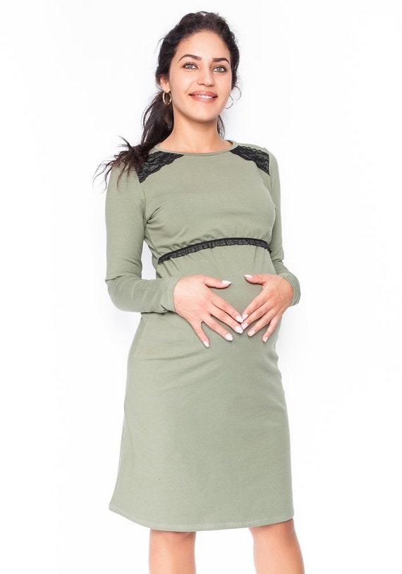 long nursing nightdress