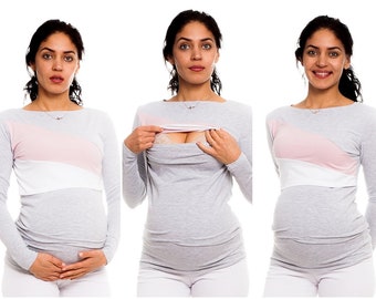 Maternity and nursing top "Renada" blouse,shirt