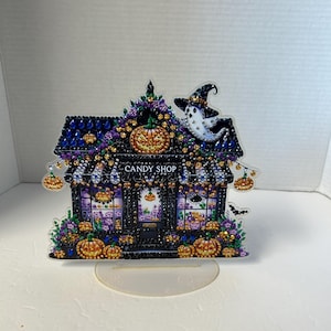 Completato Diamond Art Halloween Art Painting, 3D, acrilico
