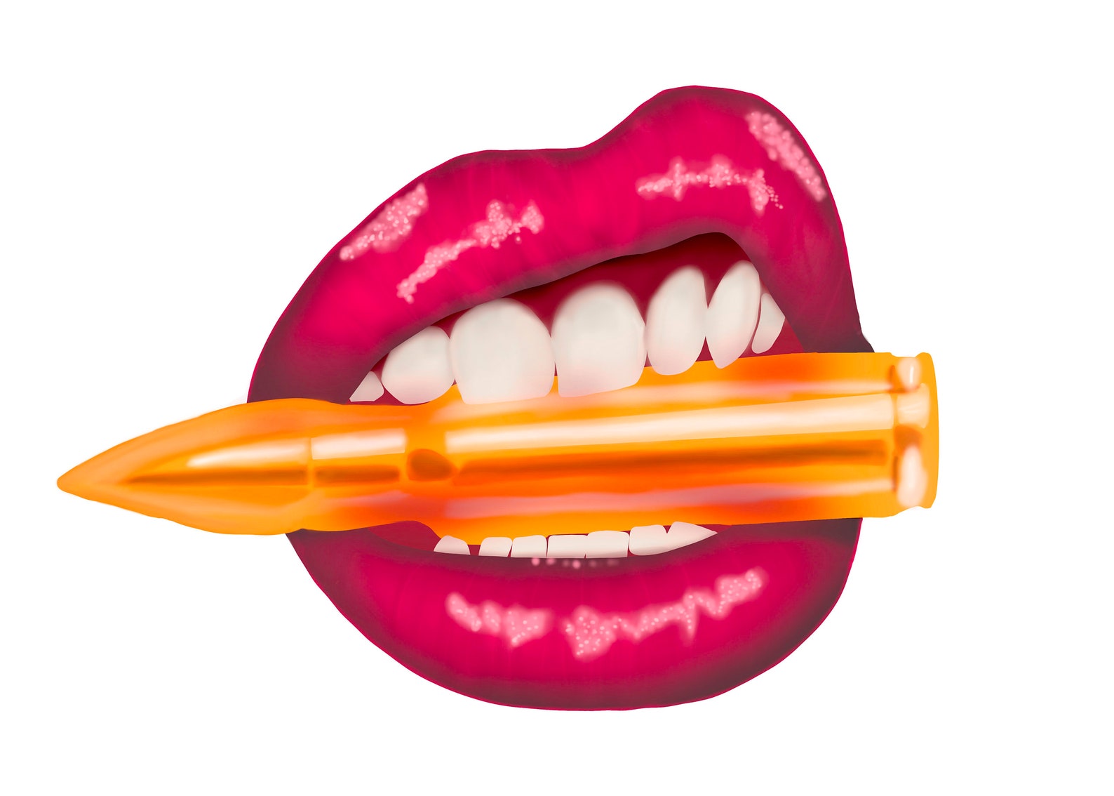 Bullet Lips Sublimation Png Lips With Bullet Red Lips Bullet Etsy