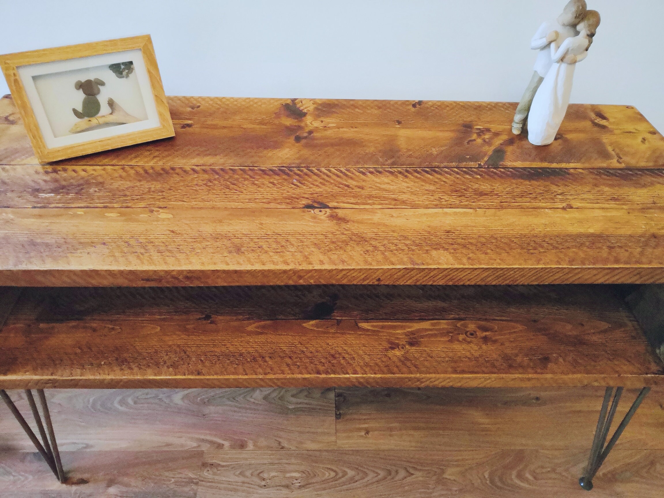 Mesa de centro de madera gruesa Dodd mesa de | Etsy