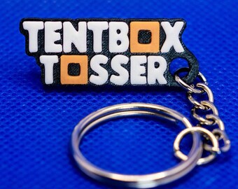 Tent Tosser Keychain for all Tentbox fans