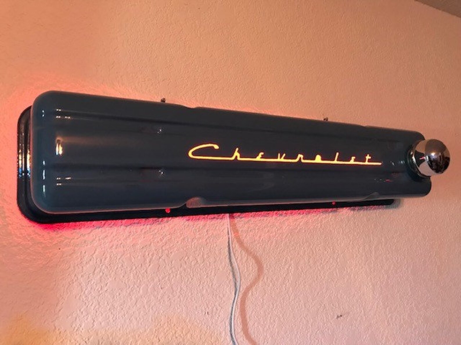 Chevrolet Inline Six Script Valve Cover Light RGB LED With Remote Etsy