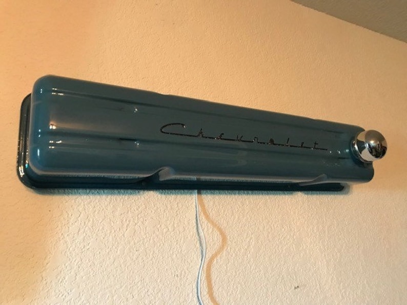 Chevrolet Inline Six Script Valve Cover Light RGB LED With Remote Etsy