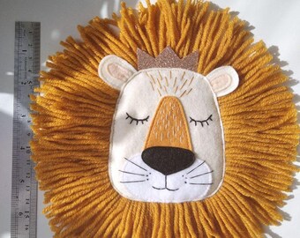lion themed baby room