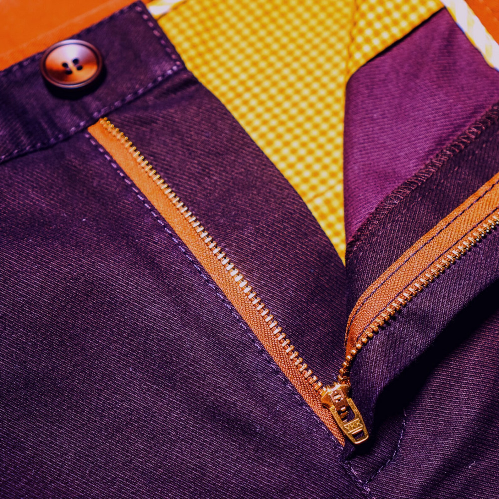 purple chinos mens