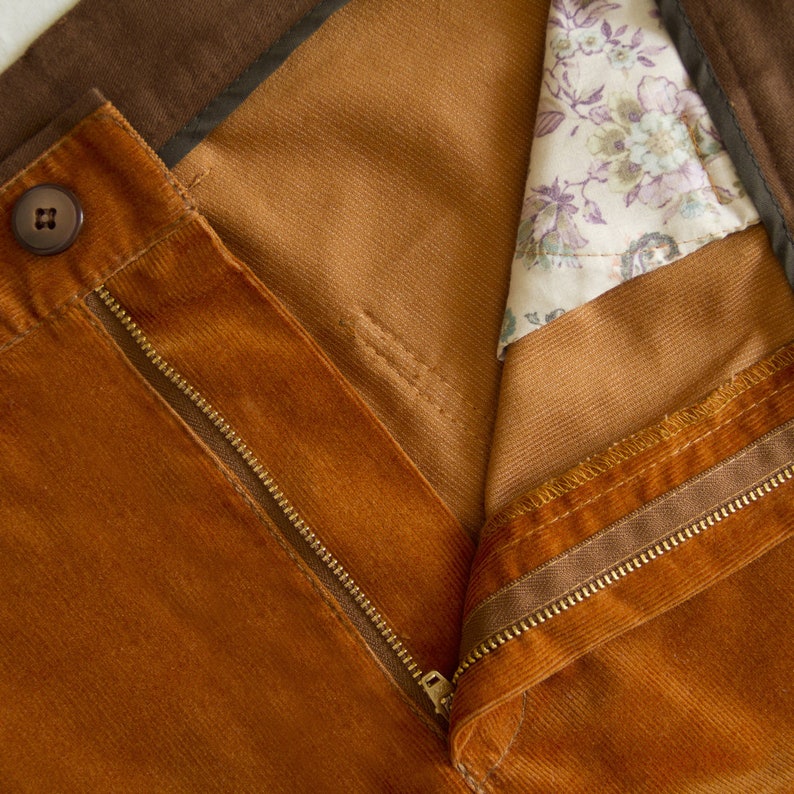 corduroy orange pants