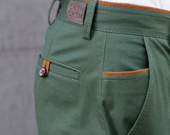 ブッカーズ CUSTOM CHINO PANTS Dark Green ブッカーズ様専用 CUSTOM CHINO PANTS Dark Green