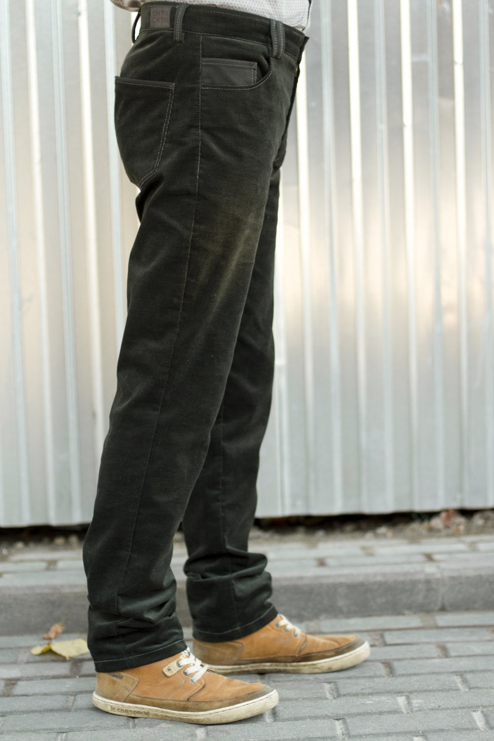 Pine Woods Mens Corduroy Pants - Limited Edition | Dark Pine Woods Mens Corduroy Pants - Limited Edition | Dark