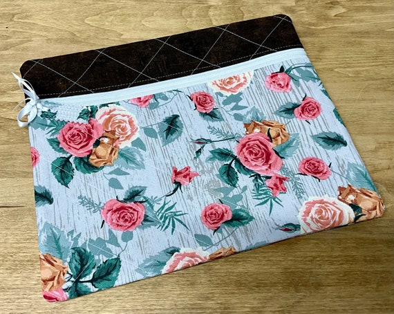 Quilted Cross Stitch Knitting Quilted Cross Stitch Project Bag 13