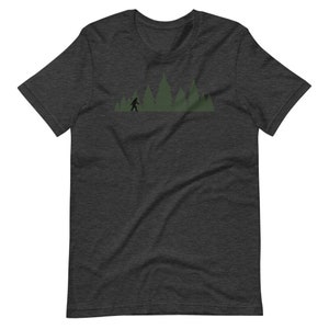 T-shirt Bigfoot Hommes et femmes | | coton Ajustement standard