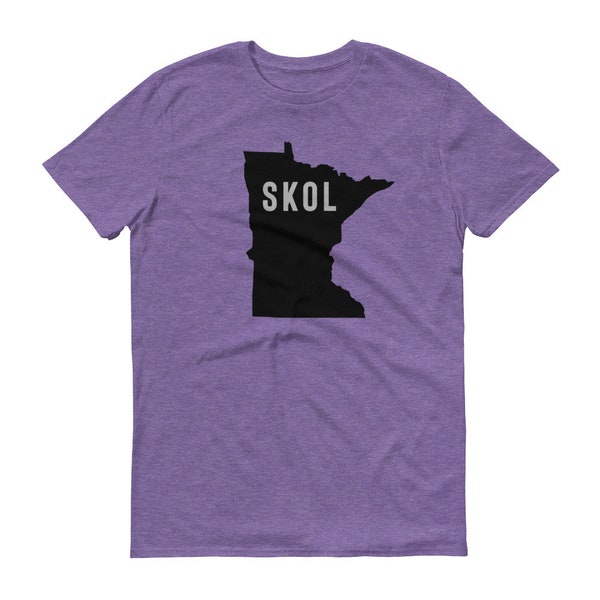 Minnesota SKOL T-Shirt for Men and Women | Ring Spun Cotton | Classic Fit