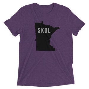 Minnesota SKOL T-Shirt for Men or Women | Premium Tri-blend Fabric