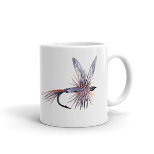 Adams Dry Fly Fishing Coffee Mug