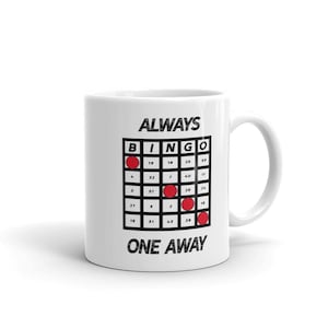 Zawsze Jeden Z Dala Kubek Bingo Kawy