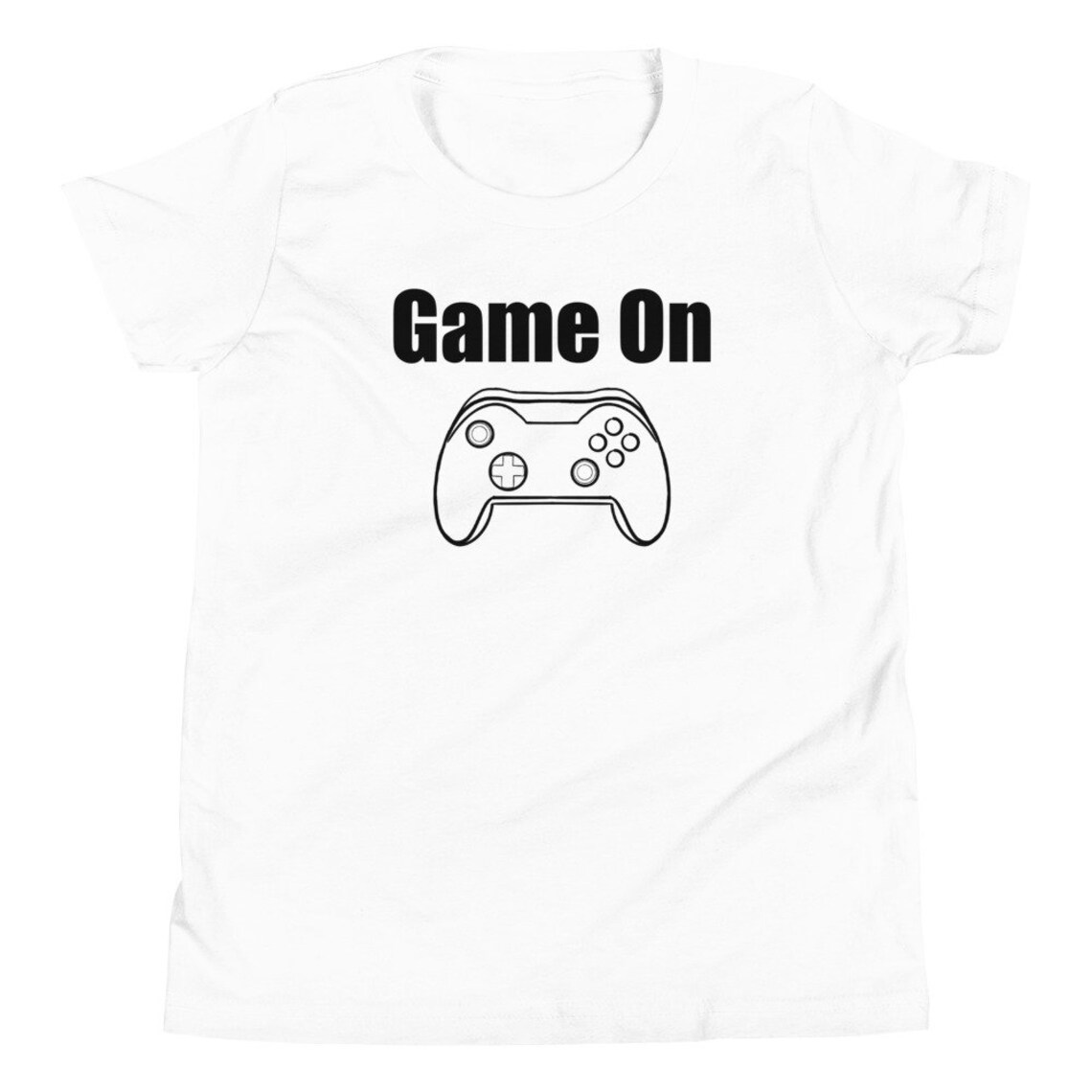 Game on Controller T-shirt for Youth Boys and Girls Jersey - Etsy