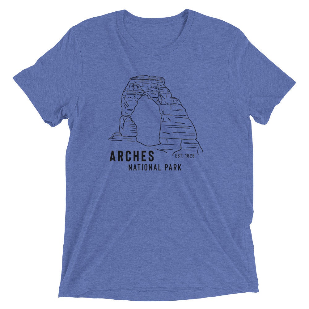 Arches National Park Shirt for Men or Women Delicate Arch Etsy
