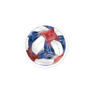 Soccer Ball Vinyl Sticker 3" / 4" / 5"