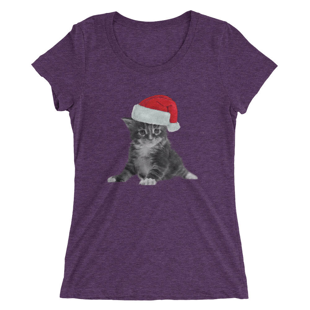 Christmas Cat Shirt
 Cat Christmas Shirt Women s Cute Christmas Cat T Shirt