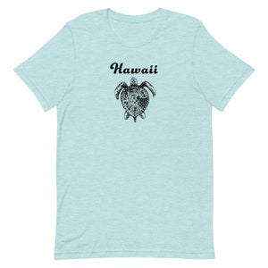 Hawaii Turtle T-Shirt for Men and Women | Ringspun Cotton Fabric