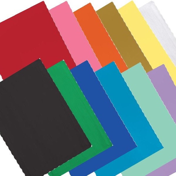 Paper Placemats, 50 per package, 1 pkg, 9.5 in x 14 in, Disposable Placemats, Touch of Color, Special Occasions