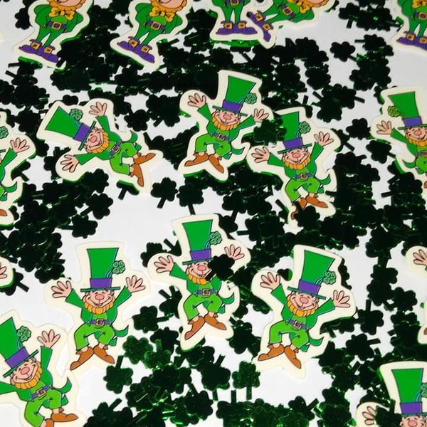 Leprechaun Confetti #020842, 0.5 oz/pkg, St. Patrick's Day Confetti