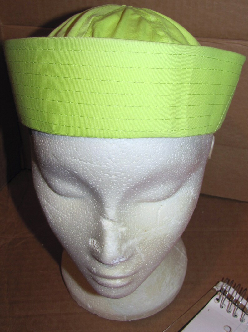Neon Sailor Hats 60756 Choose From Pink Yellow Orange or Etsy