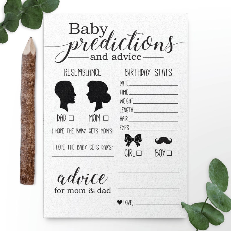 baby-prediction-cards-baby-predictions-instant-download-etsy-france
