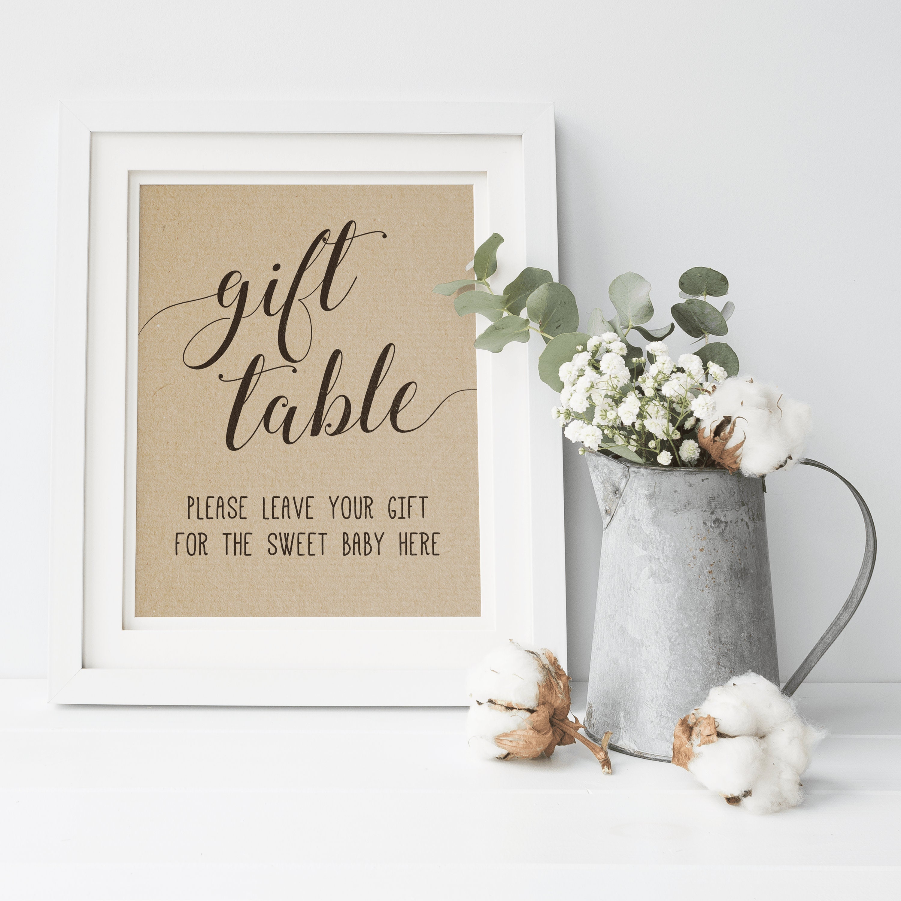 Baby Shower Gift Table Sign . Gift Table Sign Etsy