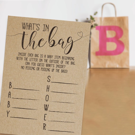 Printable Baby Shower Game Idea (Free) Somewhat Simple, 50 OFF