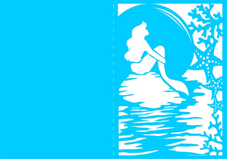 Free Free 296 Mermaid Invitation Svg SVG PNG EPS DXF File